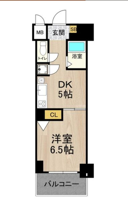 フェニックス日本橋高津の間取り
