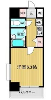 サンライズ長田の間取り