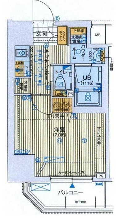 ファーストステージ京町堀レジデンスの間取り