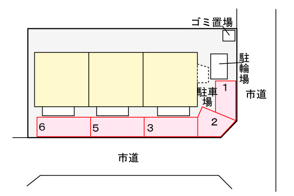 【区画図】 | シャトレー中井