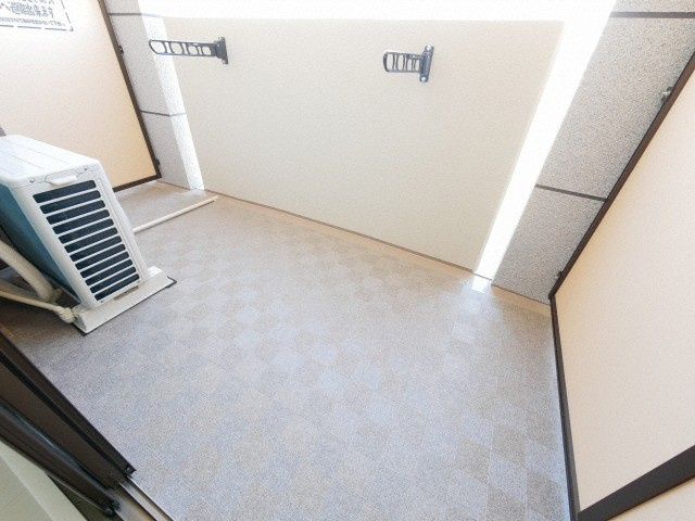 Luxe海老江IIのバルコニー