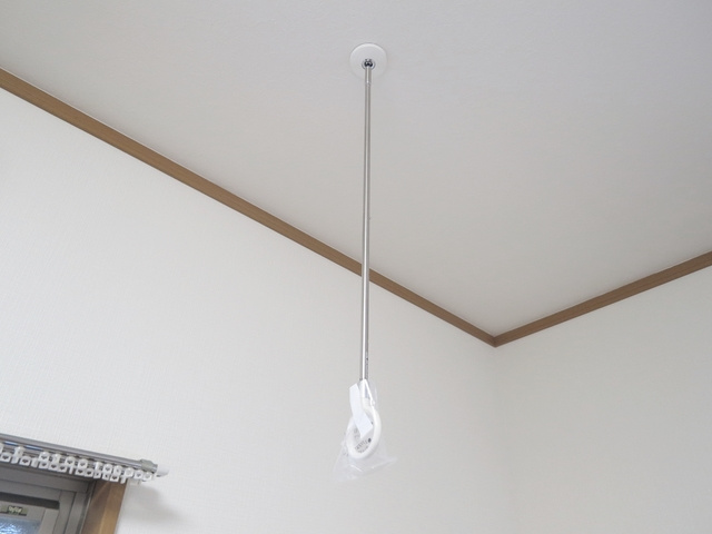 アンビロンＭの内装|室内物干し設備。