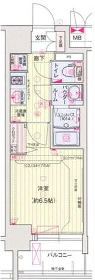 ファステートOSAKAシティゲートの間取り