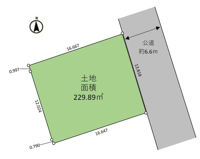 名古屋市緑区ほら貝１丁目の売地の画像