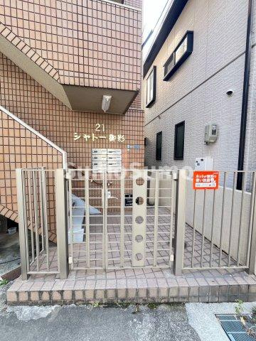 シャトー御影２１のエントランス|落ち着いたエントランスです