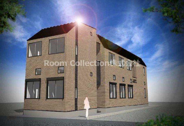 ブルーレースアゲートの外観|完成パース