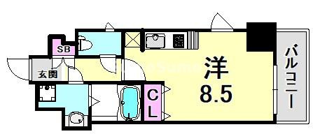 スワンズ新神戸ウィータの間取り