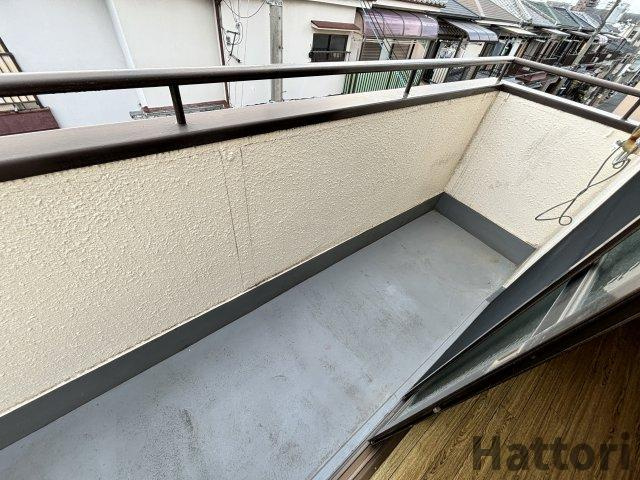 SINCE91ハウスのバルコニー