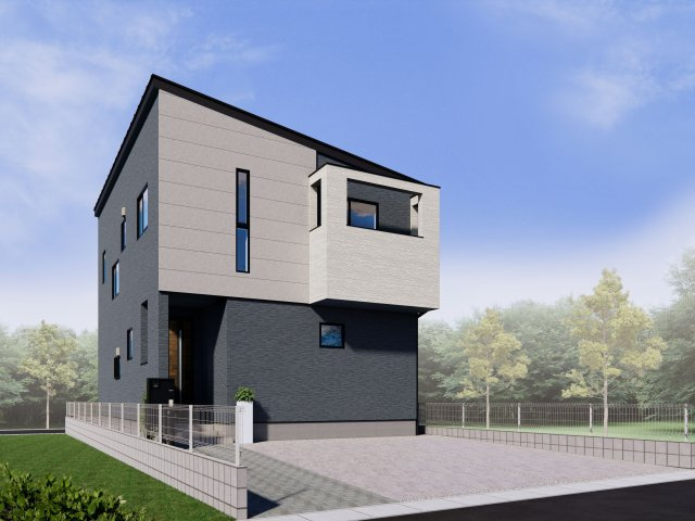 【外観パース】