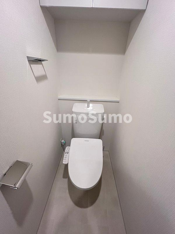 スプランディッド難波キャトルのトイレ|トイレもきれいです