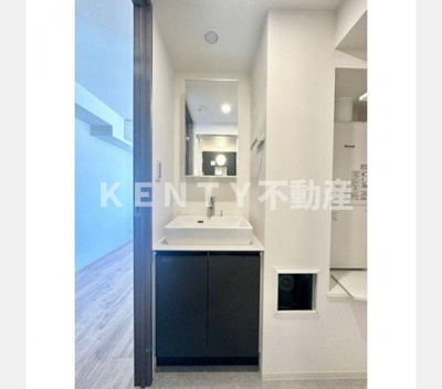 【洗面所】 | ウェルスクエア洗足 | スペースが確保できる洗面所です