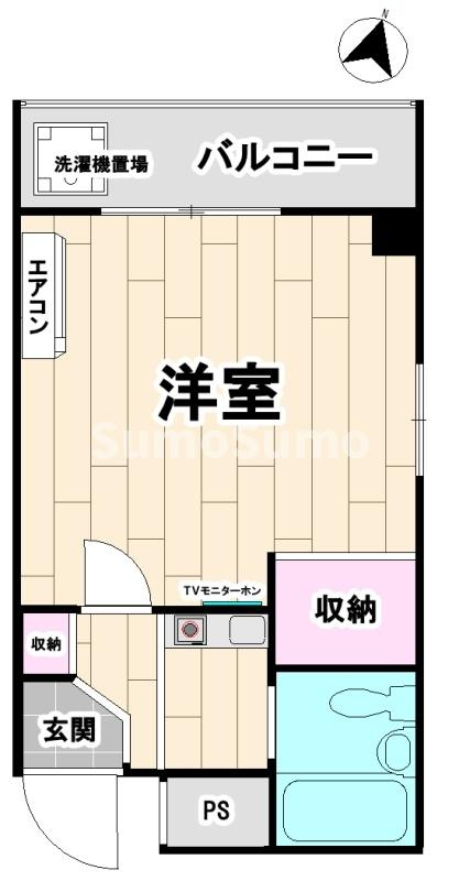 フルーレゾン神戸パートⅡの間取り