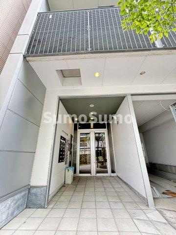 シティフラット三宮東のエントランス