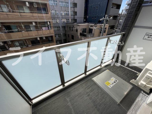 リアライズ布施駅前のバルコニー|開放的で明るい空間を演出してくれるバルコニーです