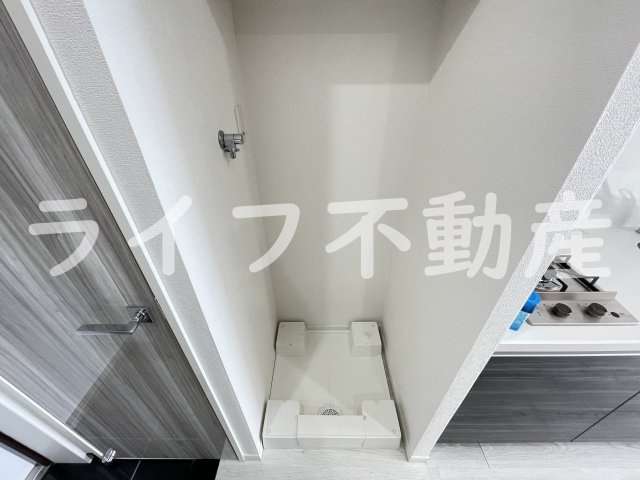 リアライズ布施駅前の洗面所|忙しい朝には欠かせない洗面所です