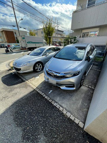 スマートコート西宮の駐車場
