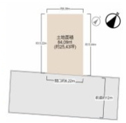 交野市倉治６丁目土地の土地図