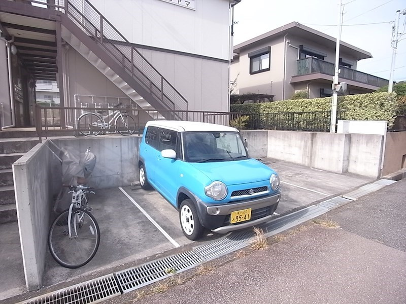 シティハイムヨコヤマの駐車場