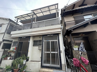 【外観】 | 東大阪市大蓮東5丁目テラスハウス