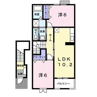 【間取り】 | ポルトラーノⅢ