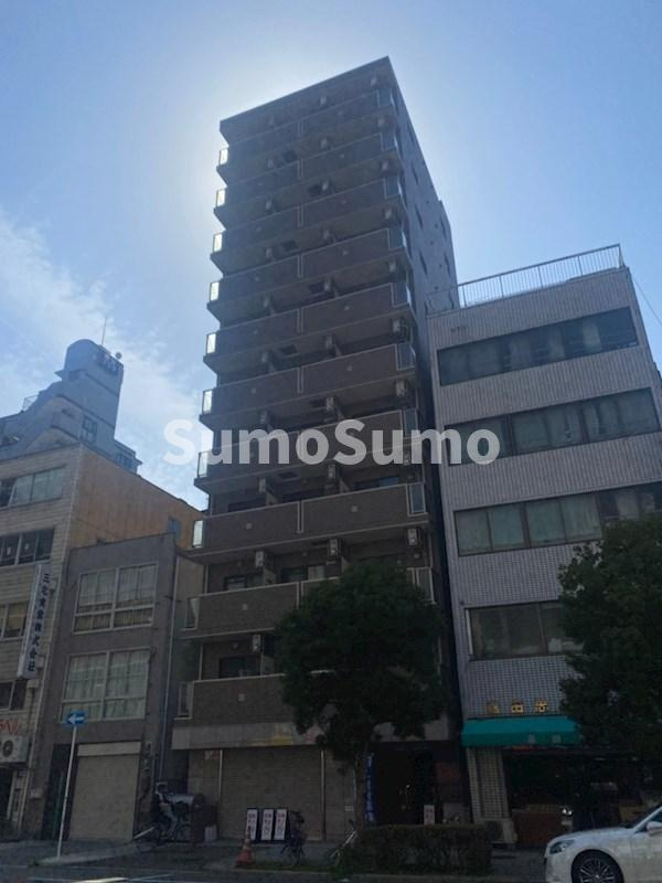 ブリリアントコート心斎橋イーストの外観|落ち着いた雰囲気の外観です