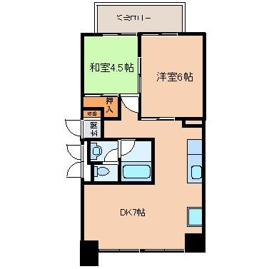 【間取り】 | 豊崎レジデンス