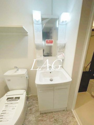 【洗面所】 | エクセラン仲六郷 | 独立洗面台です。