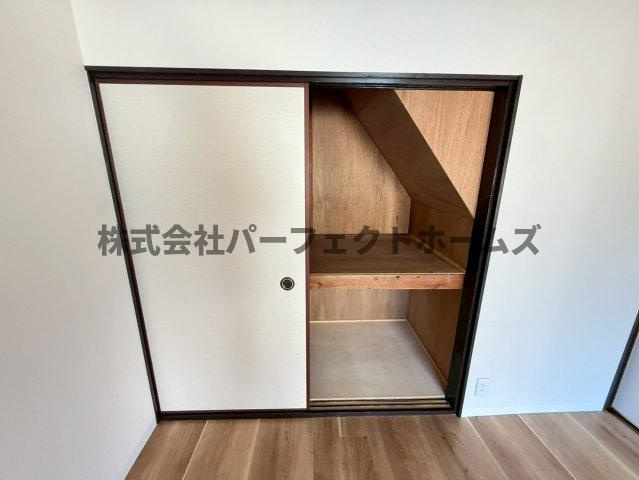 西田住宅の収納|たっぷりとした収納スペースです