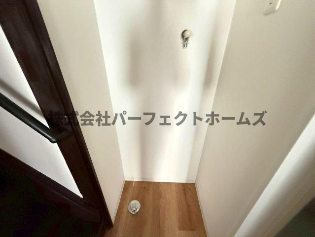 西田住宅の設備|洗濯機置場