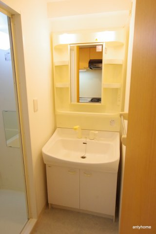 アーデンタワー靭公園　仲介手数料無料の洗面所