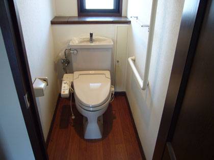 玉井邸のトイレ