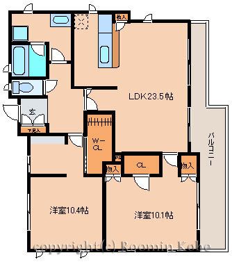 玉井邸の間取り