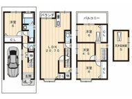 山科区椥辻池尻町　中古戸建の画像