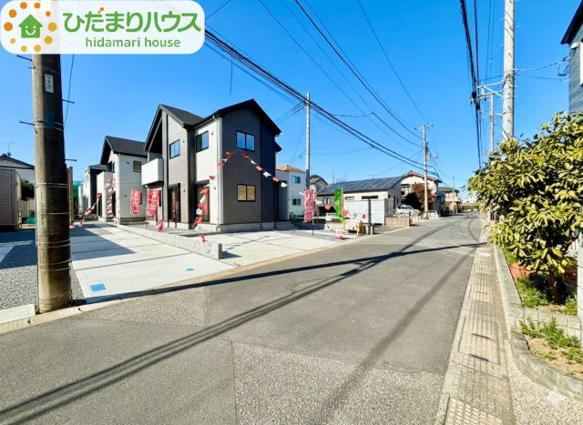野田市花井新田2期　新築戸建　1号棟の駐車場|2台分可能な駐車スペース（車種により異なります。）
