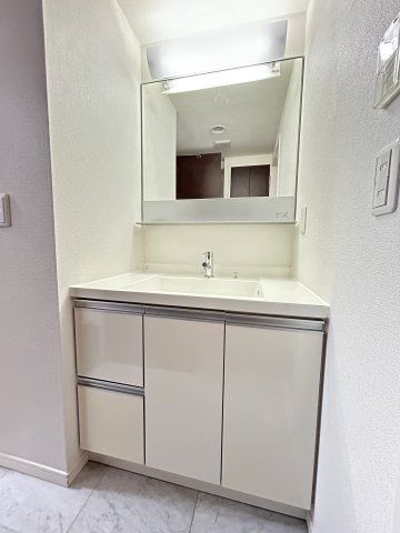 プレジール三ノ宮の洗面所