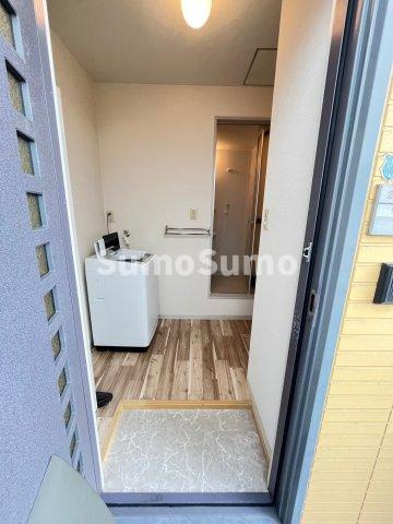 ブロスハイツ住吉本町の玄関