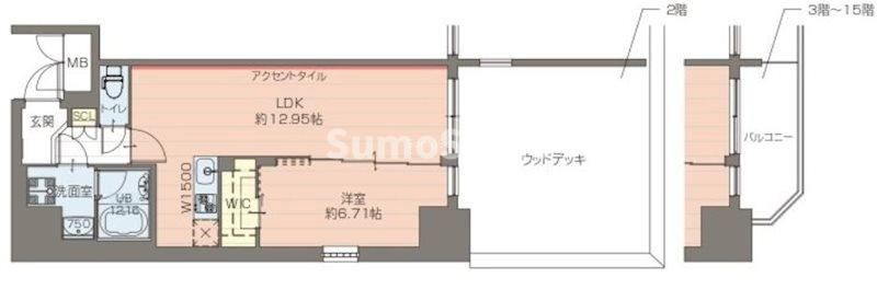 プレジオ鎗屋町の間取り