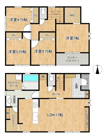 リーブルガーデン高田井町２期　１号棟