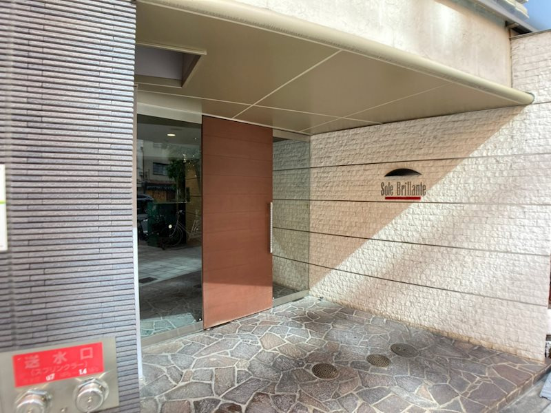 ソーレブリアンテのエントランス|清潔なエントランスです