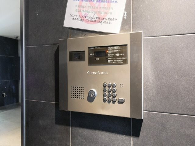 大阪市中央区高津３丁目の賃貸マンションのセキュリティ