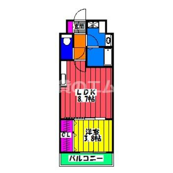 【間取り】 | スタンドリバーしののめ | スタンドリバーしののめの間取り