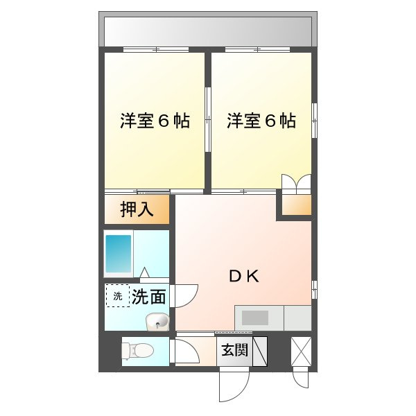 レジデンス島A棟の間取り