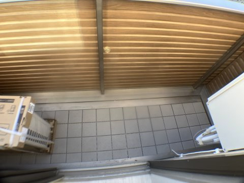 アリエッタ滝西のバルコニー