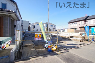 【外観】 | 【仲介手数料無料！！】日野市日野　新築戸建て（全3棟）3号棟　5498万円 | 令和８年1月３１日撮影　建築中