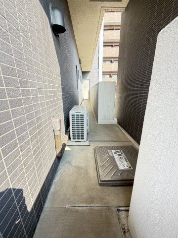プレジール三ノ宮Ⅲのバルコニー