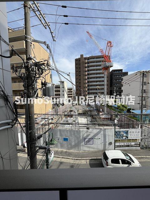 プレミアムソレイユ塚本駅前の展望