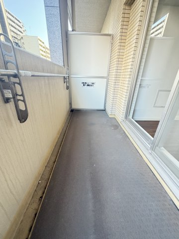 プレジール三ノ宮Ⅱのバルコニー