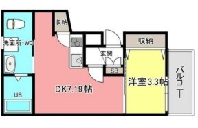 パロス須磨浦通の間取り