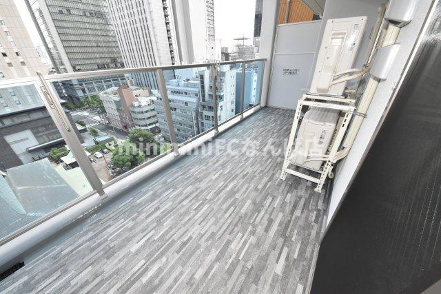 IBCレジデンスイーストのバルコニー|眺望は階数により違います