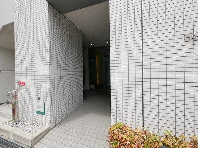 パレ阪栄橋のエントランス